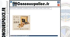 Desktop Screenshot of concourspolice.fr